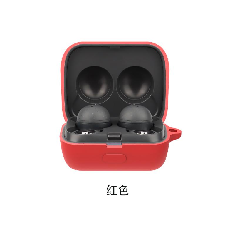 Силиконовый защитный чехол для наушников, совместимый с Bluetooth, однотонный, мягкий чехол, совместимый для