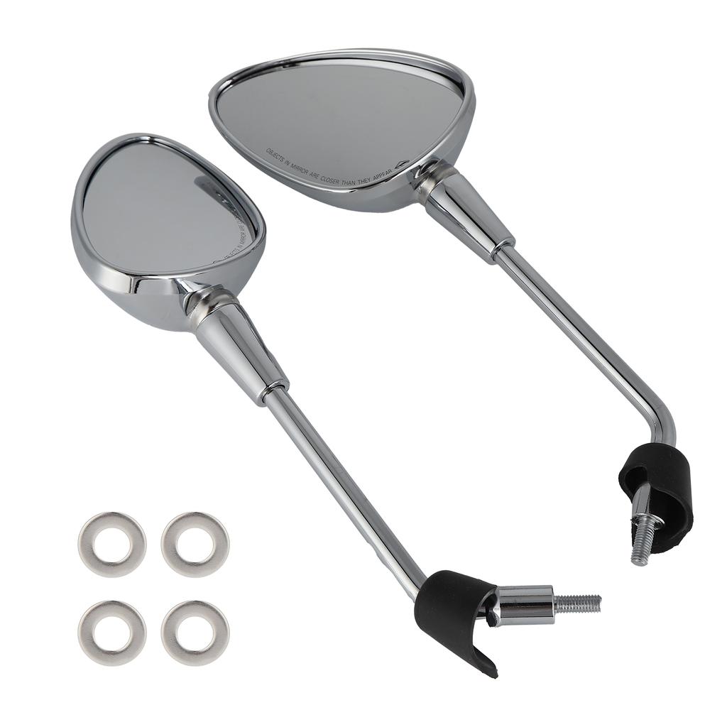 2pcs Motorcycle Rear View Mirror Replacement for     Primavera 50 4T 4V NOABS E2 2013‑2017