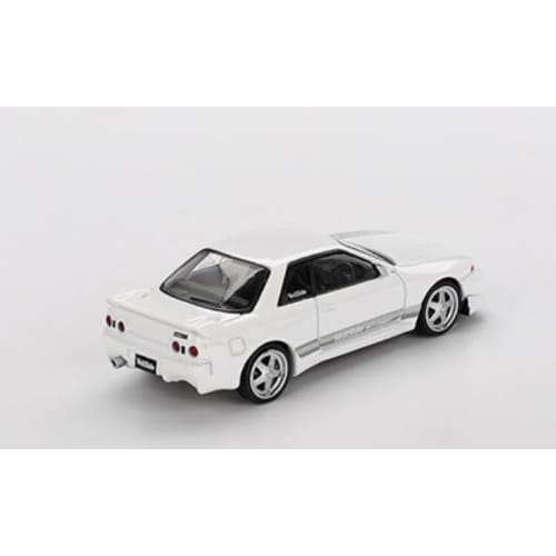 Sunrich MINI GT 1/64 Scale Nissan Skyline GT-R R32 Veilside Combat C-I White (Right-Hand Drive) Finished Product MGT01066-BL
