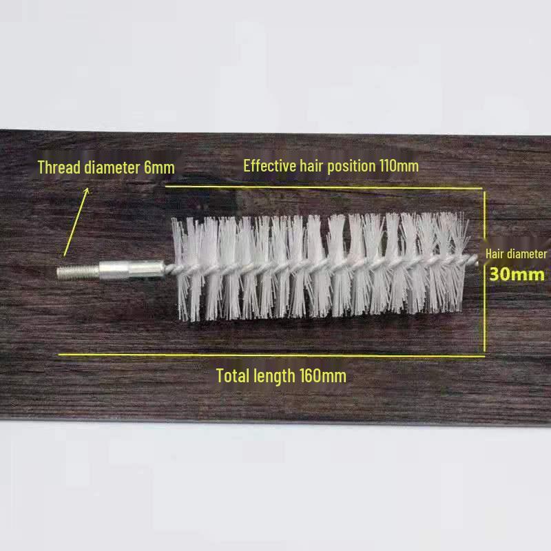Nylon Bristle Mechanical Pipe & Condenser Cleaning Brush