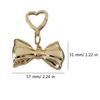 Stylish Keychain Pendant with Delicate Bowknot Stylish Bowknot Bag Charm Portable Phone Straps Chain Keychain for Women