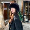 Women Autumn Winter Faux Fur Hat Sweet And Lovely Warm Hats Girls Outdoor Quality Faux Mink Fur Caps