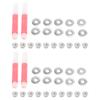 Front Armrest Repair Kit For Chevy Silverado 1500 2500HD 3500HD 2010-2014 Black