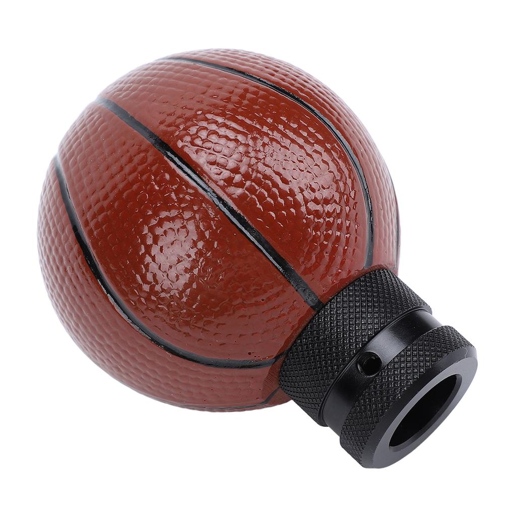 Basketball Gear Shift Knobs Resin Transmission Gear Stick Shifter Lever Head with Colored Paints for Most Manual Cars