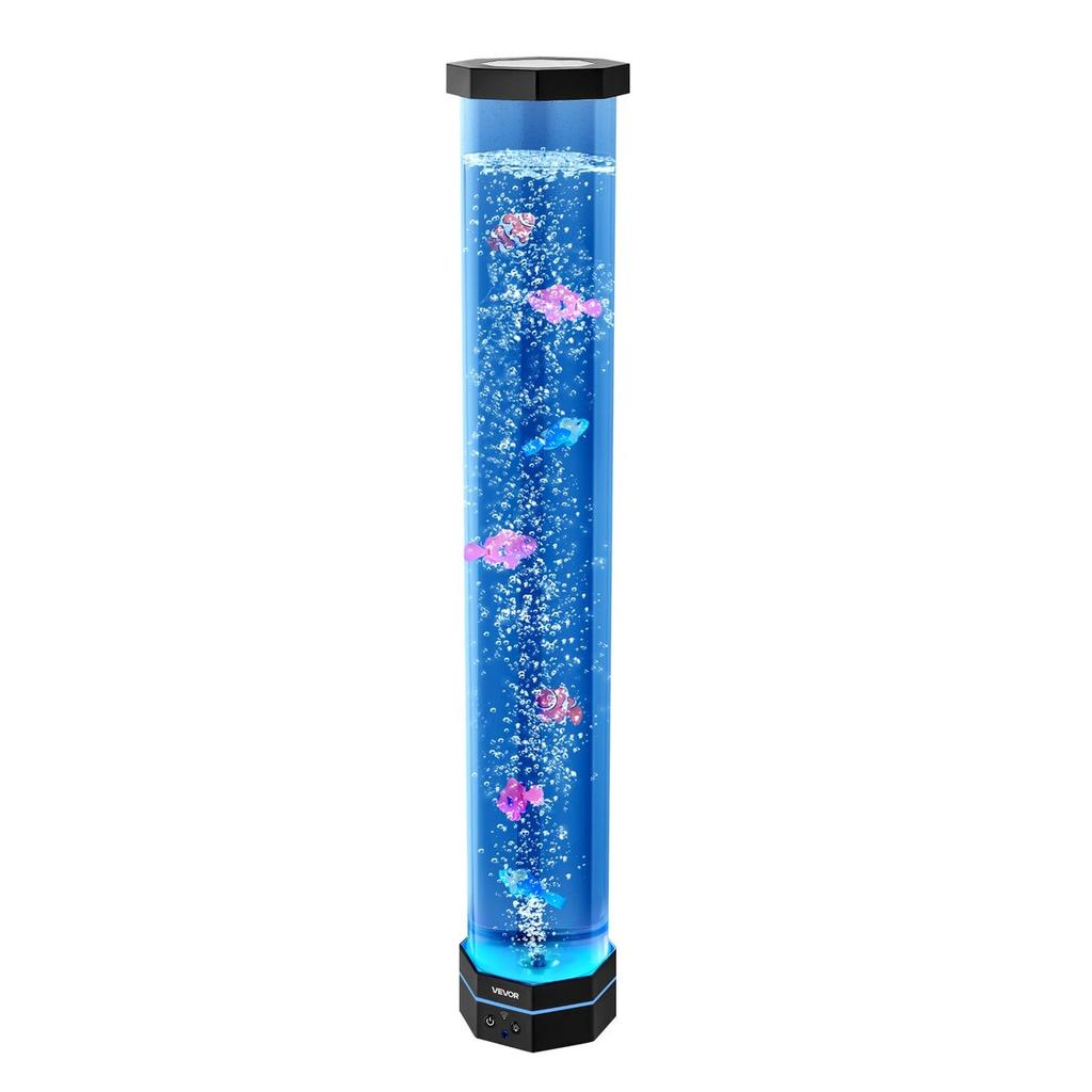 Blasensäulenlampe 16 Farben 80 cm Sensorisches Aquariumlicht zur Entspannung Beruhigend