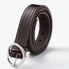 Aesthetic Metal Love Pin Buckle Belt Hollowed Out Belt Women PU Belt Waistband