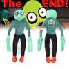 Adorable Salad Fingers Plush Toy Soft Short Plush Doll With Pp Cotton Filling