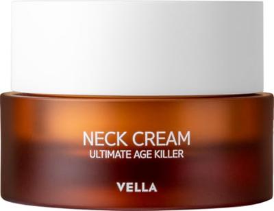 [Official] VELLA Neck Cream Ultimate Age Killer 50ml (Jar Type) Improves Neck Wrinkles, Firms, Anti-Aging Care, Dry Neck Care, Anti-Wrinkle Neck Cream