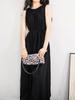 Elegant 2026 French Summer Pleated Tank Dress for Women - Casual, High-End Long Vacation Wear