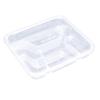 Disposable 4-Compartment Plastic Lunch Box