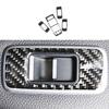 For Jaguar XE 2016-2019 Real Carbon Fiber 4PC Panel Trim Window Lift Lock Switch