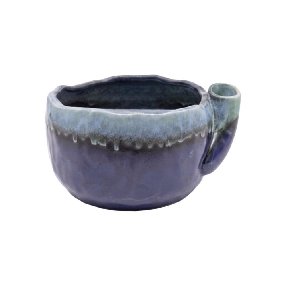 Self-Spinning Ceramic Berry Colander Bowl Easy-clean Berry Swirling Rinse Basin  For Fruits