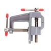 Mini Aluminum Bench Vise Clamp 30Mm Portable Lightweight Flat Table Clamp for Woodworking Jewelry Carving Milling Vise