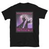 Cosmic Deity Alien Friendship Hands Classic Fit T-Shirt - Men's Summer Cotton Graphic Tee