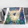 Hollow Knight Silksong Deckenbezug Abenteuer Spiel Flanell Überwurfdecke Schlafzimmer Sofa Dekoration Leichte Tagesdecken