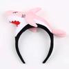 Cute Dinosaur & Shark Headband for Face Washing, Photos, and Performances - Perfect for Adults & Kids