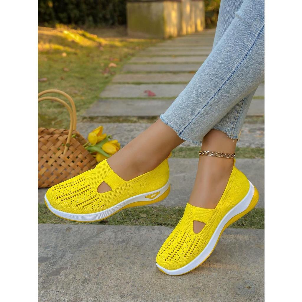 Damesschoenen Casual Schoenen Zachte Zool Ademend Mode Mama Schoenen Sneakers Dames