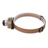 Mini Headlamp Type C USB Rechargeable Brown IPX4 Waterproof Lightweight Portable Headlight for Camping