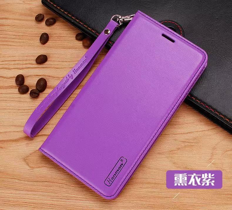 HANMAN Mino is suitable for Samsung A57/A37/A17/A56 series ultra-thin card flip wallet leather case