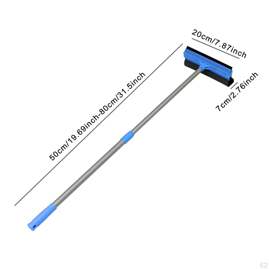 Function Window Cleaner with Squeegee And Brush for Glass Tiles