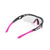 Rudy Project TRALYX SLIM Sports Sunglasses Black Frame Impact X 2 Photochromic Black Lens Suitable for Road and - / (SP467342-0009) - Cycling,