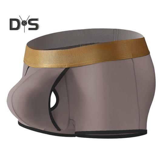 

Мужские трусы-боксеры средней посадки с эластичной талией и U-образным изгибом, однотонные дышащие плавки, быстросохнущие трусики XXL