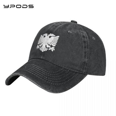 Arnavutluk Baba Şapka Unisex Kap Açık Spor Retro Beyzbol Şapkası Hip Hop Aralığı Snapback Şapka