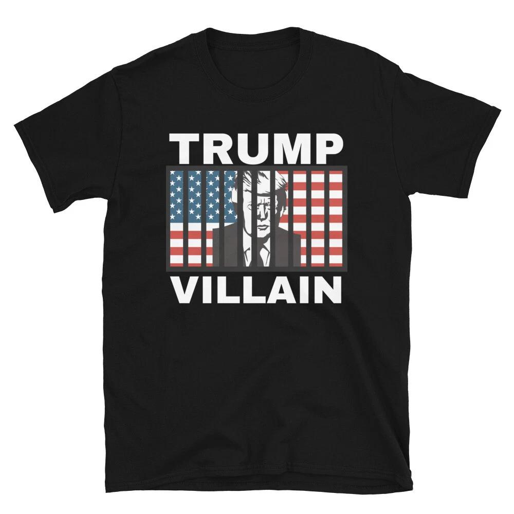 VILLAIN Trump Anti-Trump Pro Democracy T-Shirt 4XL