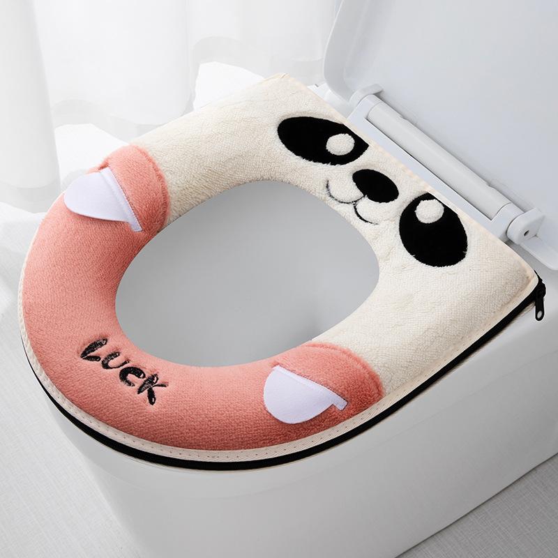Thickened toilet seat toilet seat seat household toilet cover universal toilet seat in all seasons