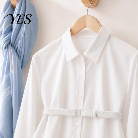 Vielseitiges Bauchband-Gurtband, verstellbares Passformband, Damen Gürtel mit super elastischem Zugband, flexibles Band, dehnbare Unterstützung für vielseitiges Shirt