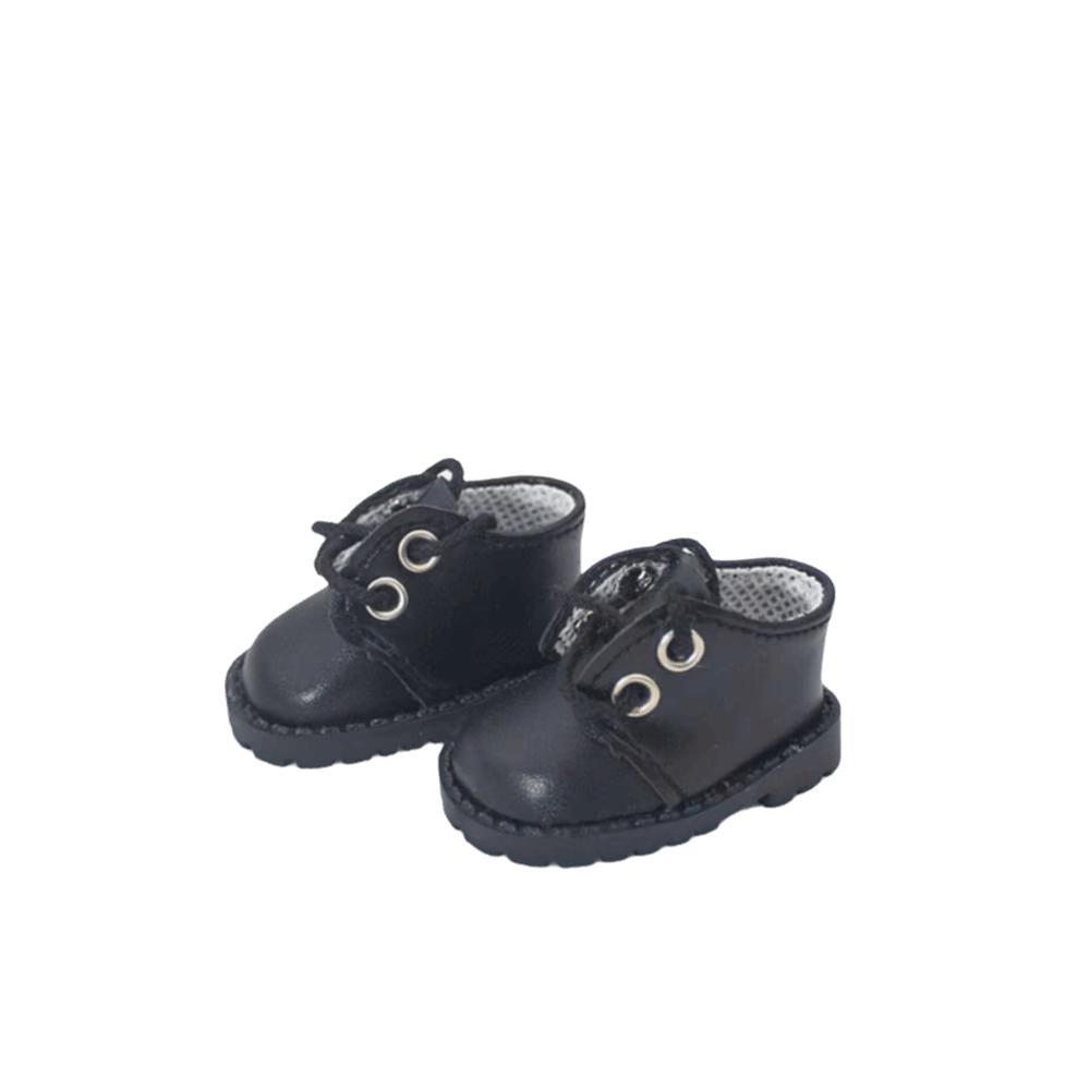 1Pair Doll Shoes 20cm Cotton Doll Shoes Mini EXO Doll Boots BJD Doll PU Shoes Children Toys