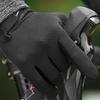 Women Men Shock Absorbing Gloves for Cycling, Breathable Gloves Touchscreens Gloves Antislip Gloves Full Finger Gloves