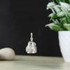 @ Indian Traditional Pure Silver God Shiv Parvati Pendant For Unisex H202 Zr-2032-60%Off