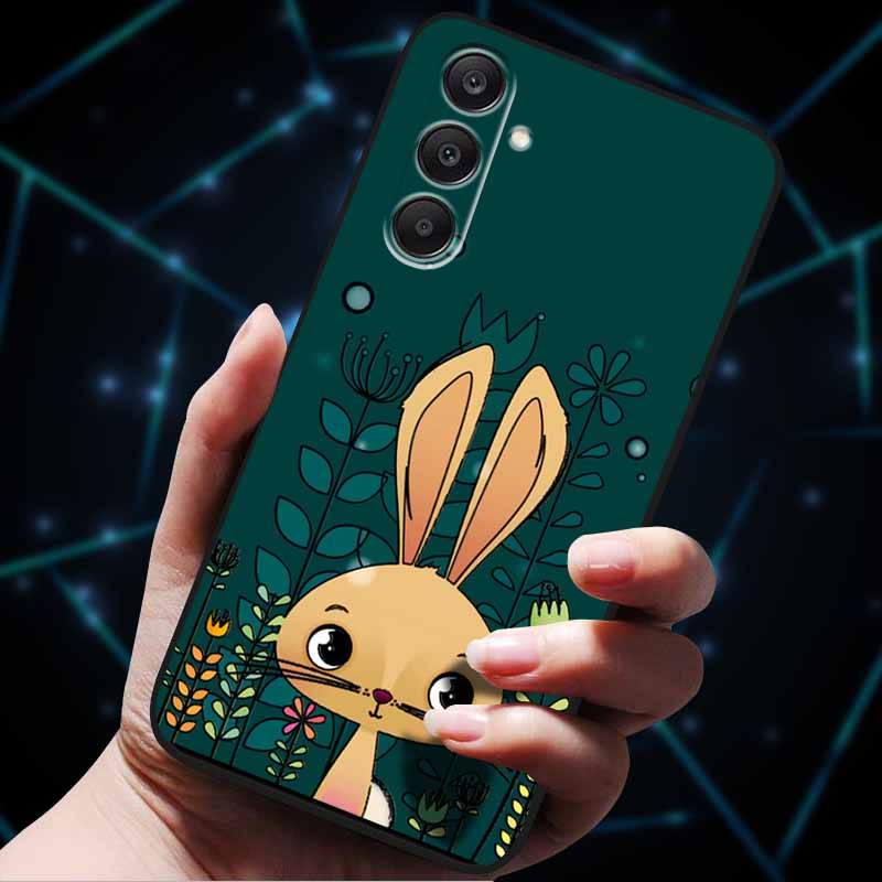 3D Flowers Emboss Fundas For Samsung A25 A35 A55 5G Case Soft Silicone Phone Cases for Galaxy A25 5G Back Cover Shell SamsungA55