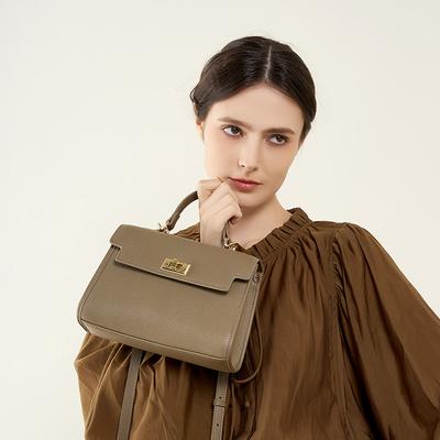 Popular All-in-one Leather High-grade Leather Carry-on Bag Crossbody Handbag Female Classic