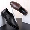 Fashion Luxury Formal Dress Footwear Genuine Leather Mens Oxfords Shoes New Arrival Male Loafers Moccasins Slip on Casual Business Shoes