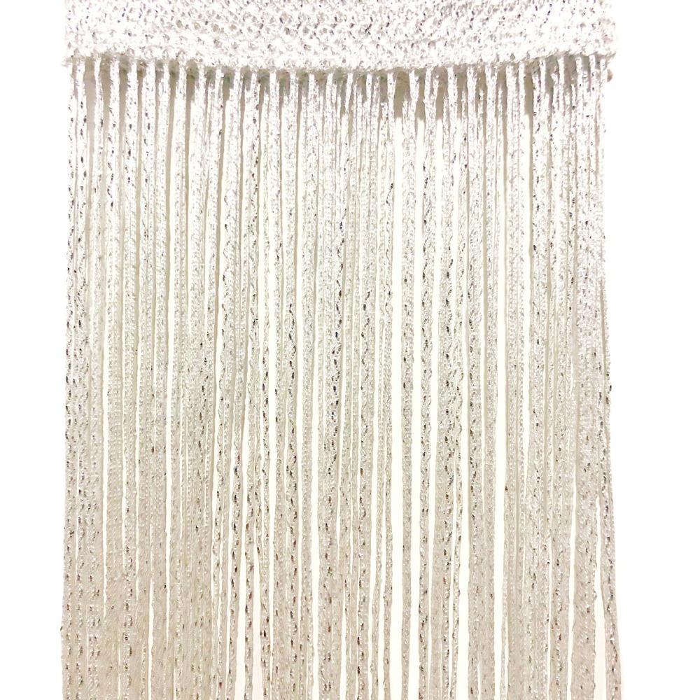 1x2m Window Door Divider Drape  for Home Living Room Cafe Interior Decorations Valance