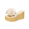 New Wedges Sandals Women Slippers Summer Beach Platform Shoes Flower Slippers Women High Heel Slippers Women Fashion34-43
