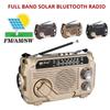 Hand Crank Charging Portable FM Radio Solar Rechargeable Emergency Radio  Emergency Preparedness