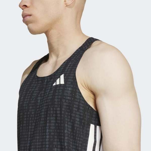 adidas Men Adizero Running Singlet