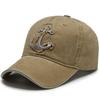 Embroidered Riveted Sea Baseball Cap Men Spring Fall Cowboy Outdoor Shade Travel