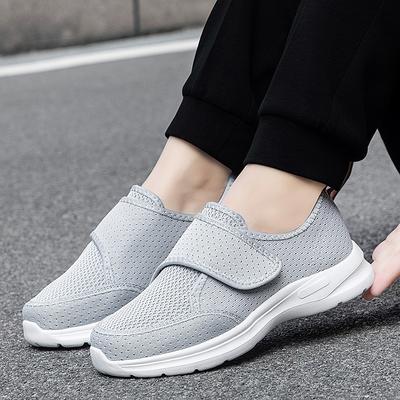 Scarpe da passeggio invernali antiscivolo in velcro, apertura larga, taglia grande, per madri, autunno e inverno, nuovo modello