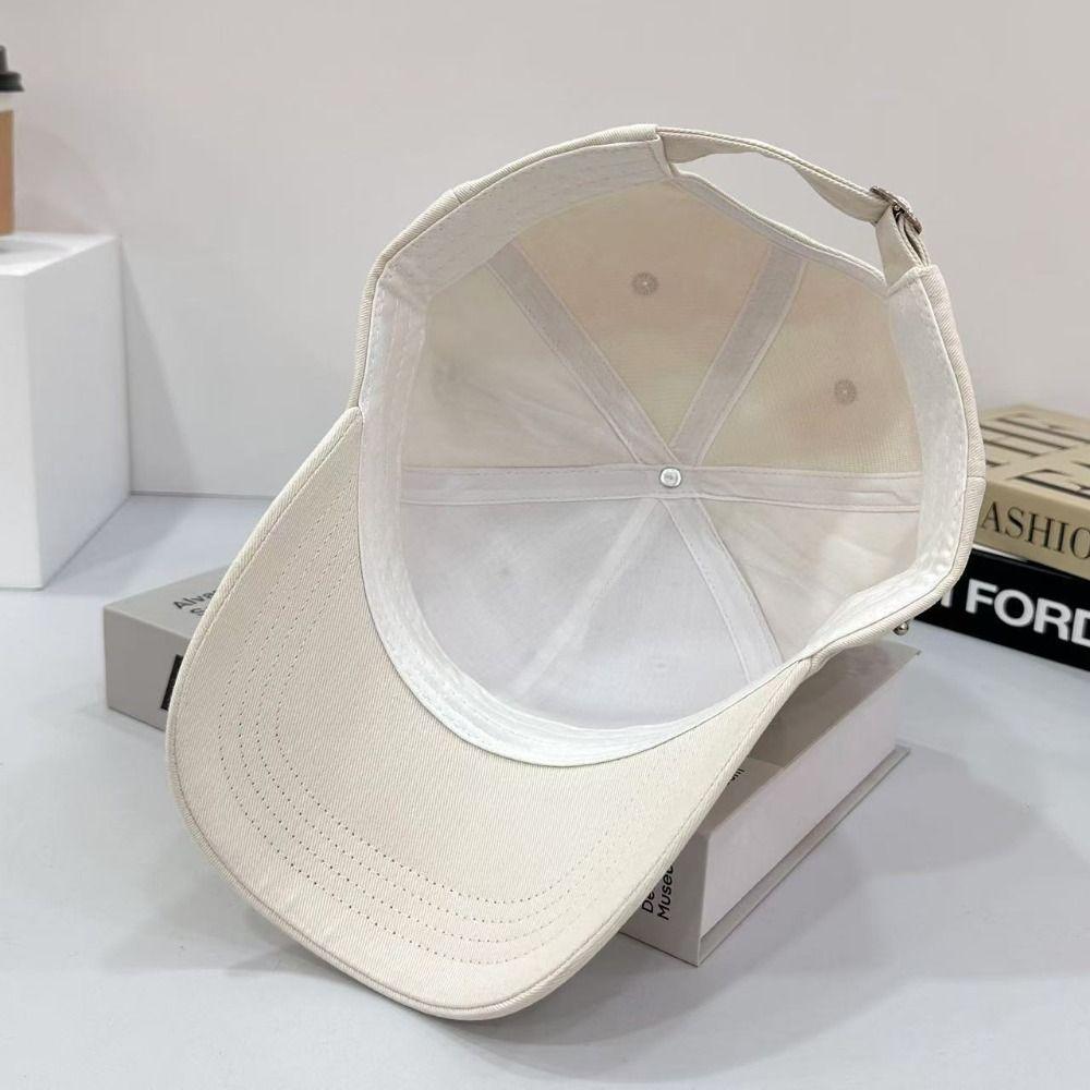 Cute Sweet 3D Cat Ears Baseball Cap Sun Protection Adjustable Baseball Hats Hard Top Visor Peaked Cap Spring and Summer