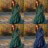 Elegante Abito Medievale da Donna con Maniche Lunghe per Eventi Cosplay Gotici di Halloween
