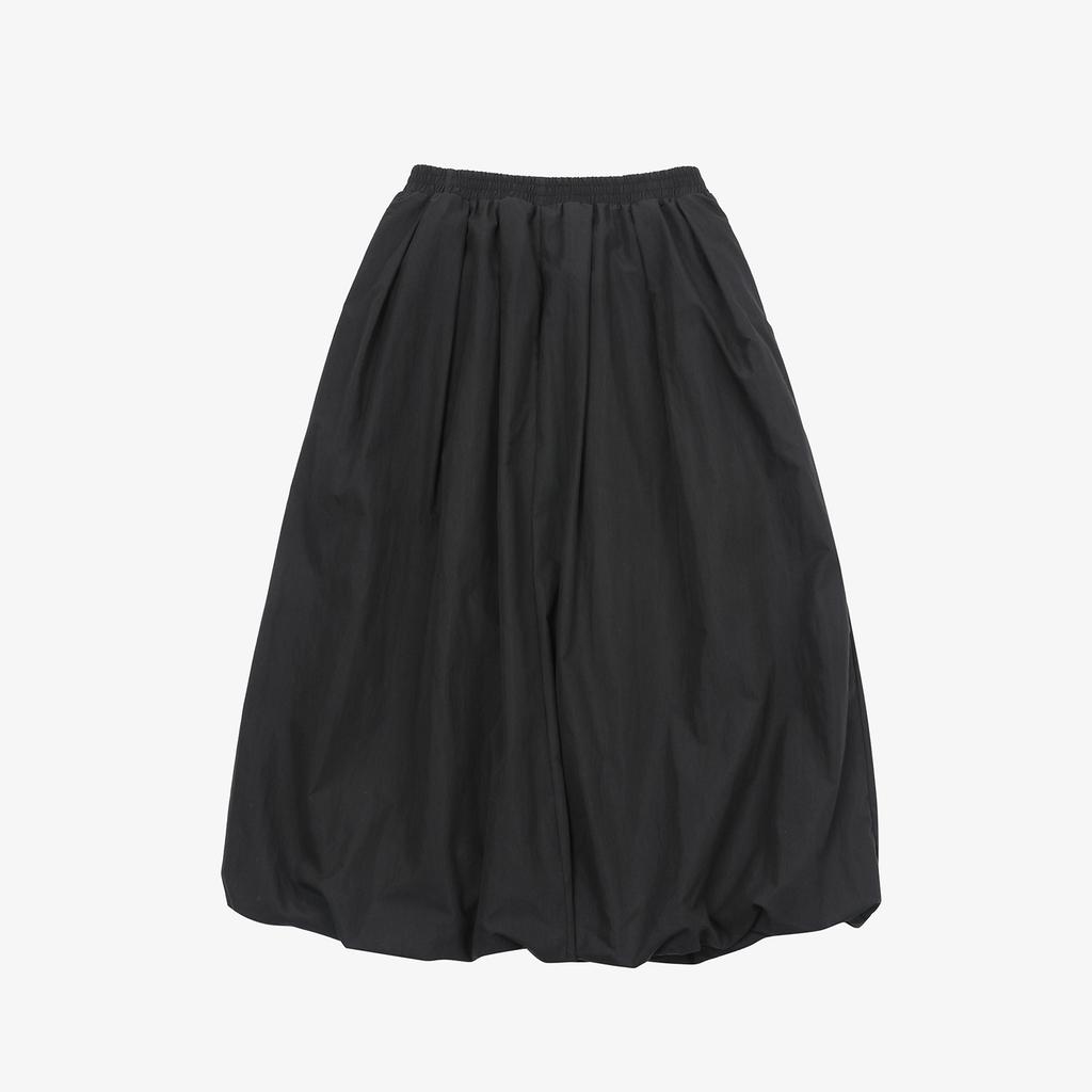 Solteuaenchokollis Balloon Long Skirt Black 4W251Z001