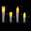 Fashion Long Flameless Candles Flickering LED Tea Light Candles Battery Tealight
