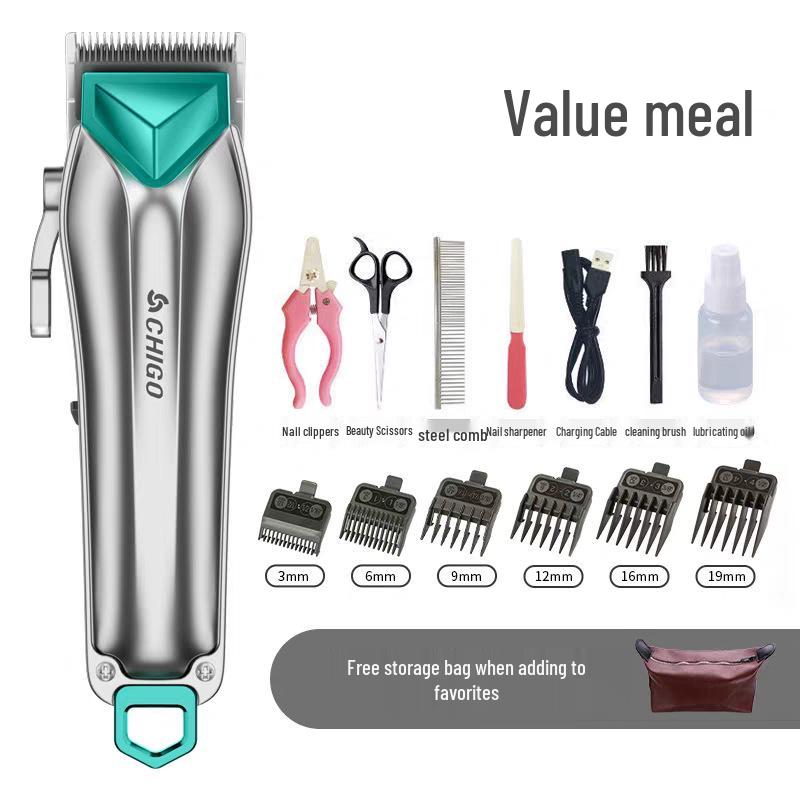 Zhigao High-Power Pet Clipper for Cats & Large Dogs - Professional Hair Trimmer