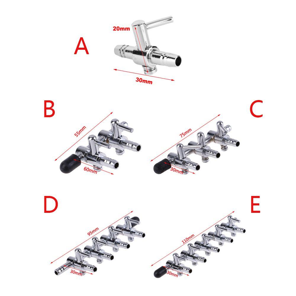 Lever Flow Splitter Fish Tank Air Flow Control Oxygen Pump Aquarium Valve Aquarium Accessories