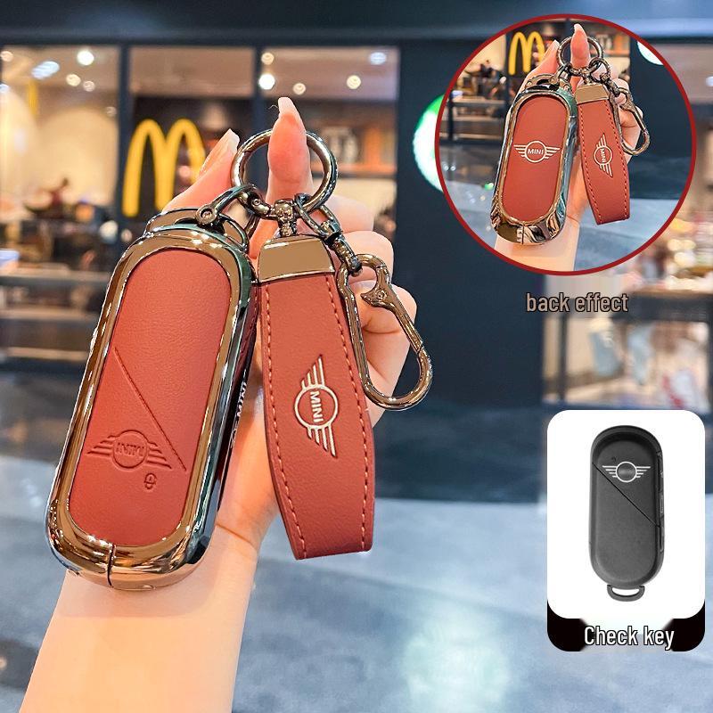 Compatible BMW Mini Key Case: Fits 25 Models, New Energy Countryman Shell, Cooper Electric Buckle.