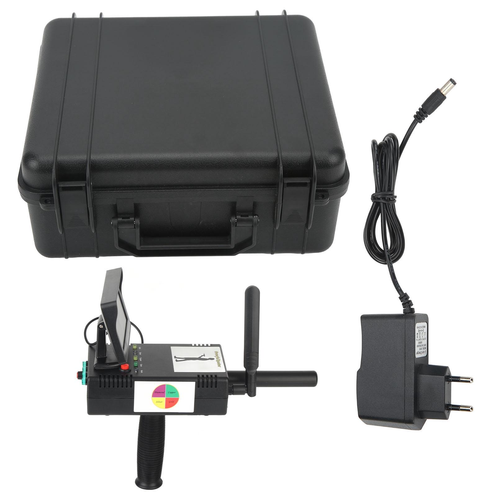 

Металлоискатель с корпусом из АБС-пластика, чувствительный, стабильный, быстрый сканирующий искатель сокровищ для золота, серебра, меди